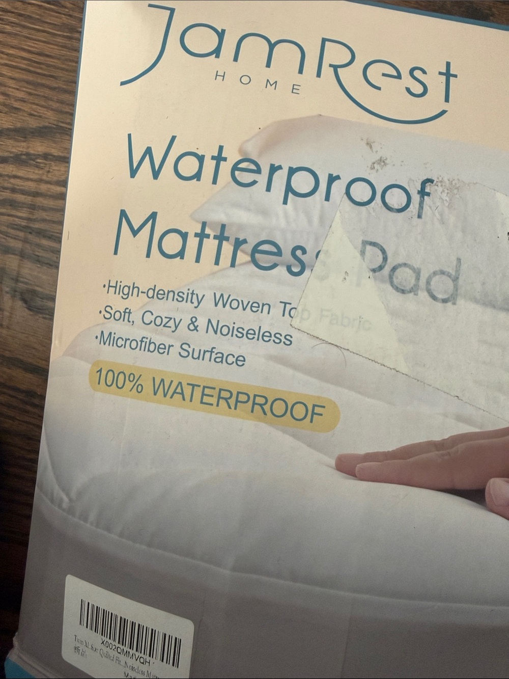 Waterproof Mattress Pad - White